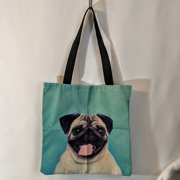 Handbags - Pug Dog Market Bag Shopping Tote NWOT Handbags - Pug Dog Market Bag Shopping Tote NWOT